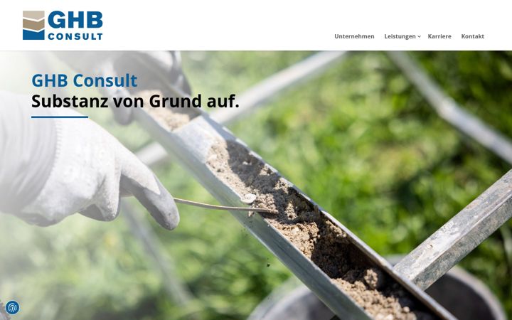 Screenshot of ghb-consult.de
