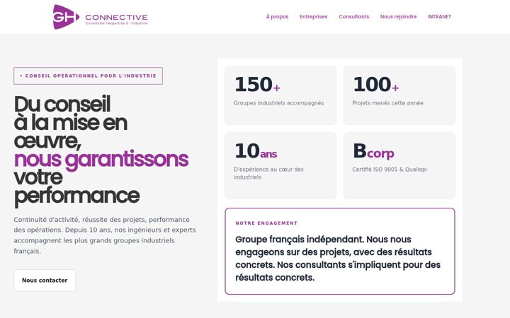 Screenshot of ghconnective.com