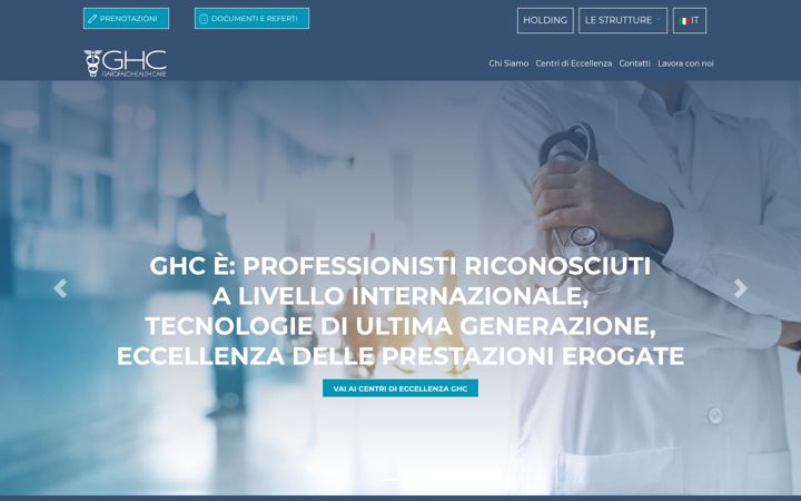 Screenshot of ghcspa.com