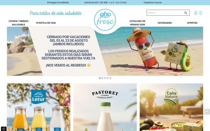 Screenshot of ghd.es