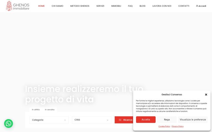 Screenshot of ghenosimmobiliare.com