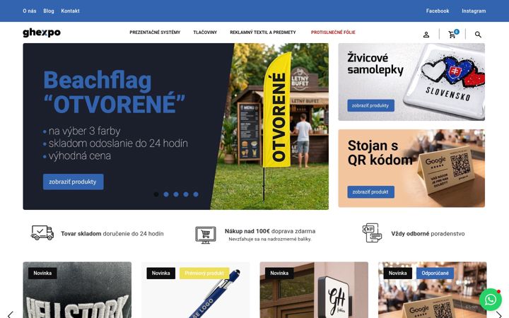 Screenshot of ghexpo.sk