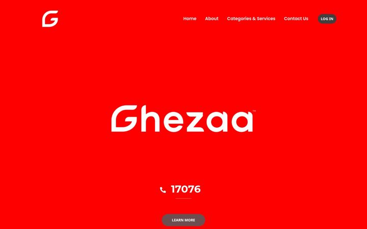 Screenshot of ghezaa-me.com