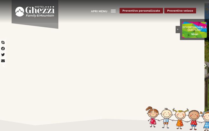 Screenshot of ghezzihotel.com