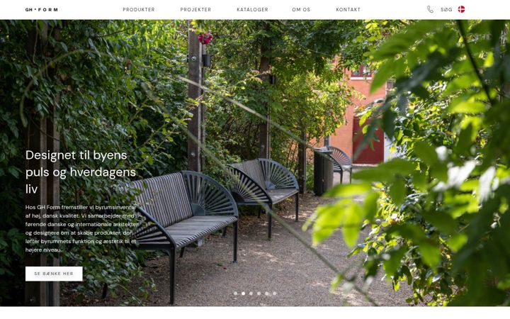 Screenshot of ghform.com