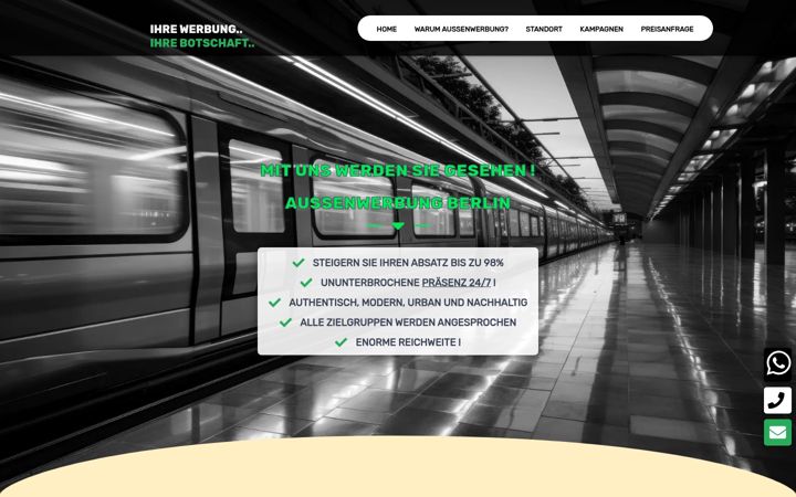 Screenshot of ghi-aussenwerbung.de