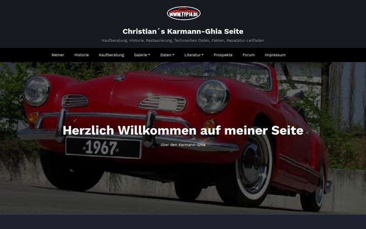 Screenshot of ghianti.de