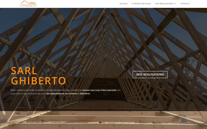 Screenshot of ghiberto-renovation.com