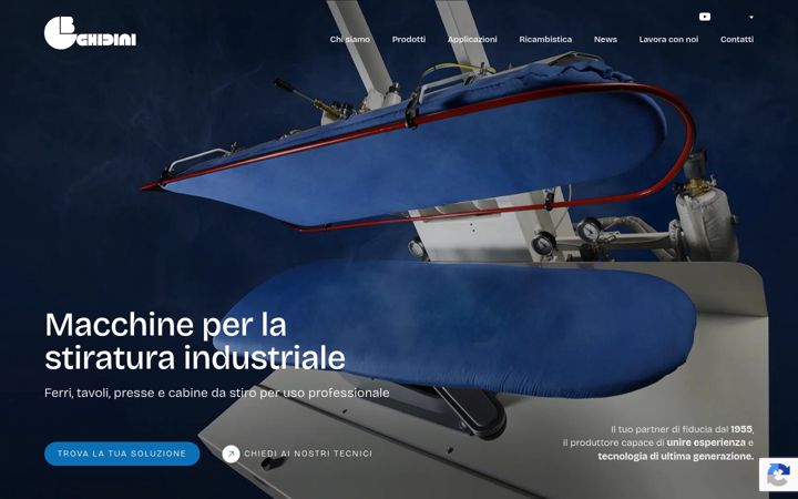 Screenshot of ghidini-gb.it