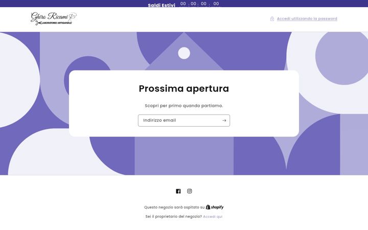 Screenshot of ghiroricami.it