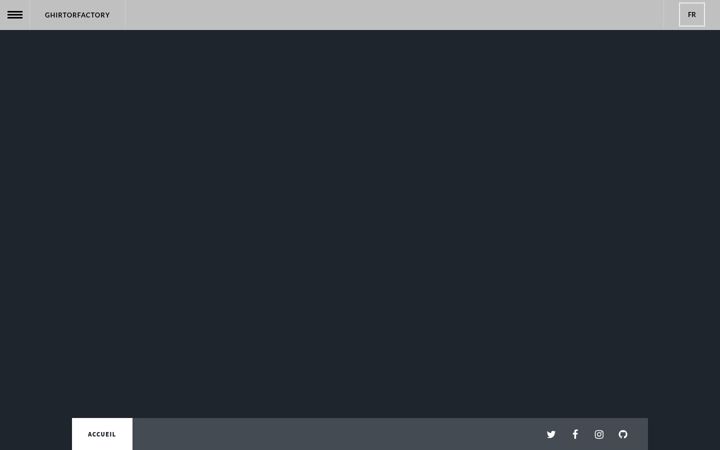 Screenshot of ghirtorfactory.com