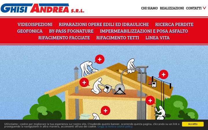 Screenshot of ghisiandrea.it