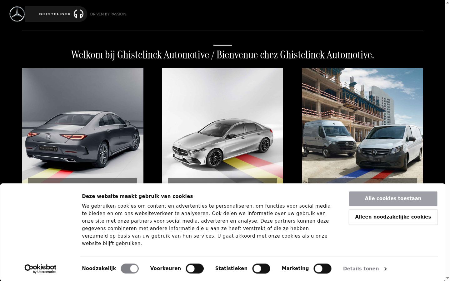 Screenshot tal-banner tal-kunsens muri qabel kwalunkwe interazzjoni