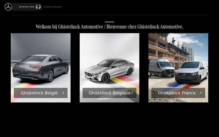 Screenshot of ghistelinck.com