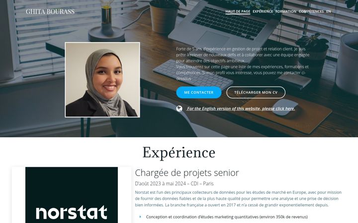 Screenshot of ghitabourass.com