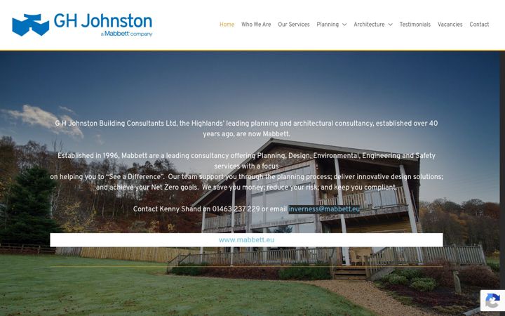 Screenshot of ghjohnston.co.uk