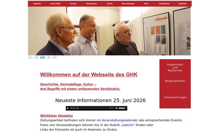 Screenshot of ghk-neu-isenburg.de
