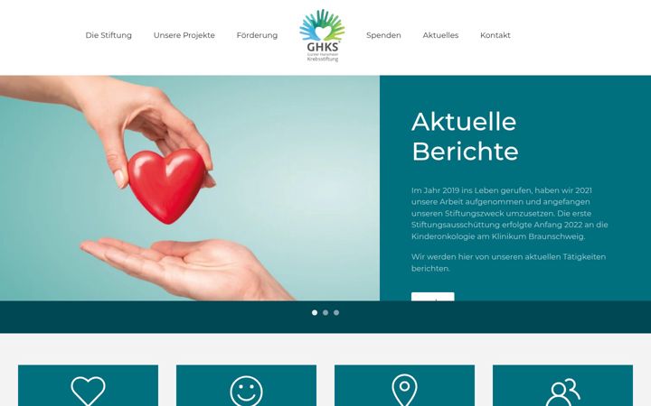 Screenshot of ghks-bs.de