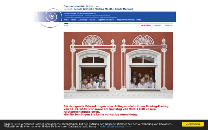 Screenshot of ghm-holzkirchen.de