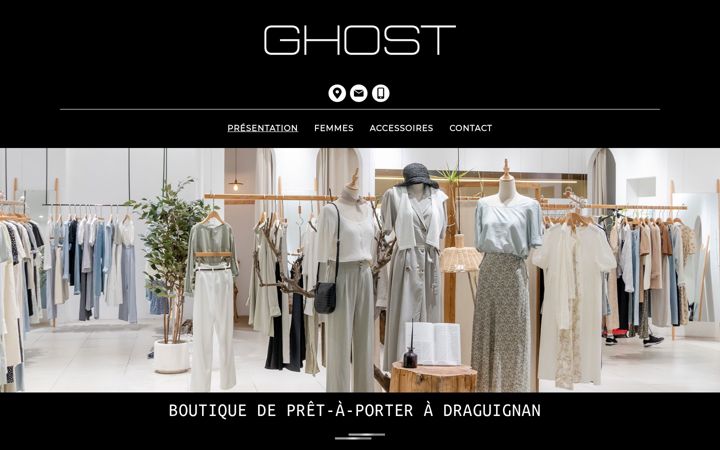 Screenshot of ghostdraguignan.fr