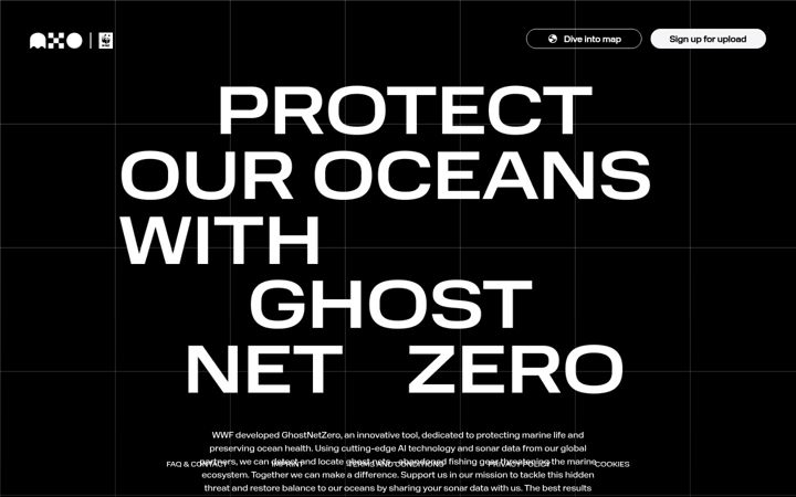 Screenshot of ghostnetzero.ai