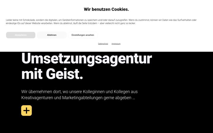 Screenshot of ghostoffice-berlin.de