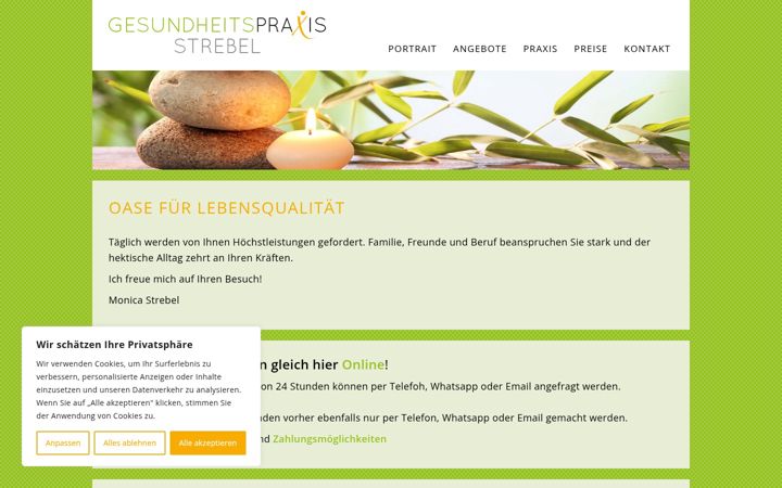 Screenshot of ghp-strebel.ch