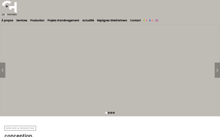 Screenshot of ghpartners.it