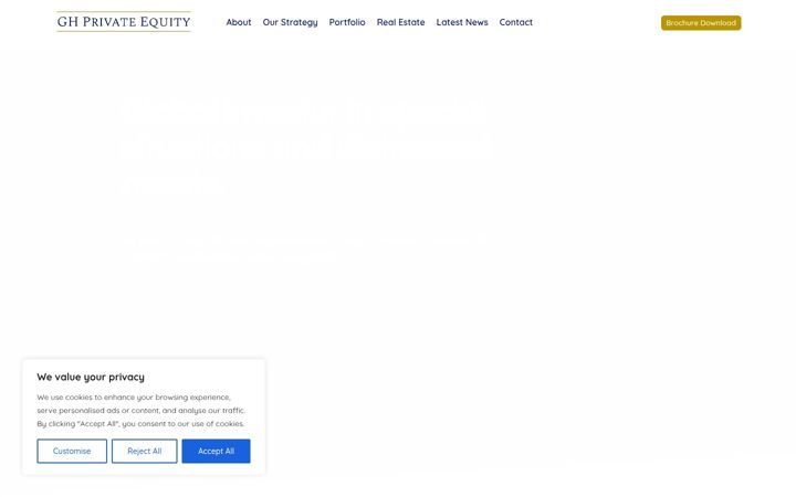Screenshot of ghpe.co