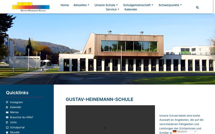Screenshot of ghs-hofgeismar.de