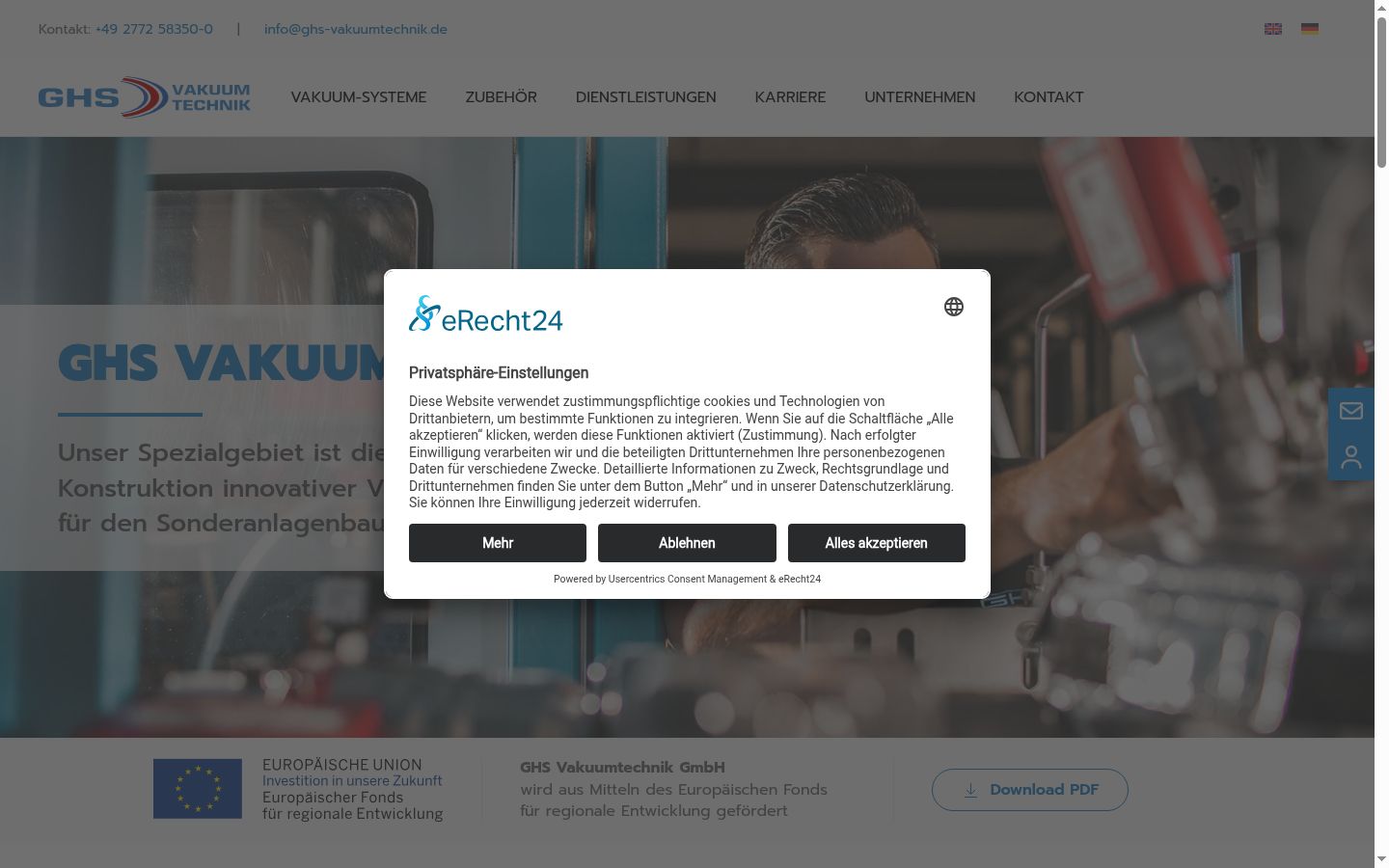 Zrzut ekranu banera zgody wyświetlanego przed jakąkolwiek interakcją