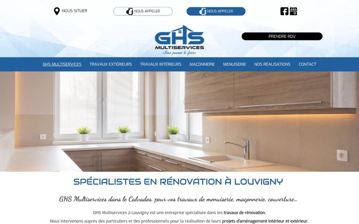 Screenshot of ghsmultiservices.fr