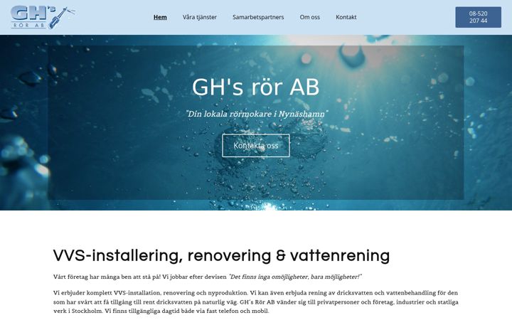 Screenshot of ghsror.se