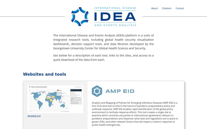 Screenshot of ghssidea.org