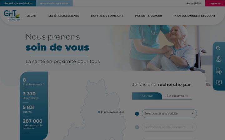 Screenshot of ght-coeurgrandest.fr