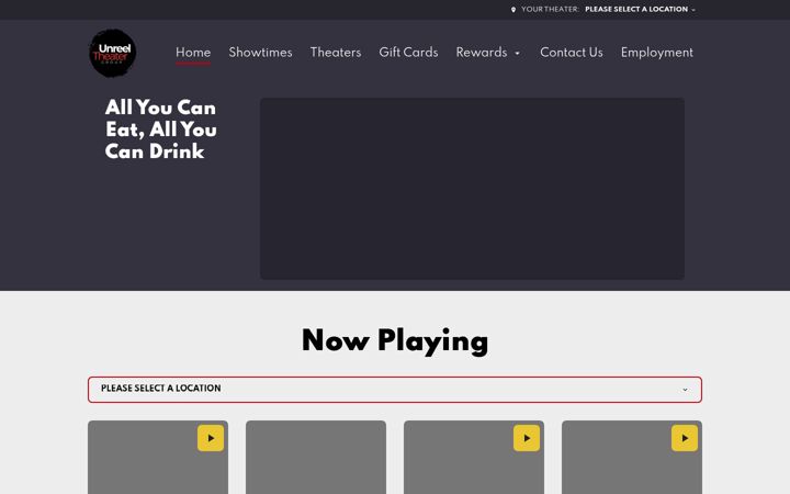 Screenshot of ghtctheatres.com