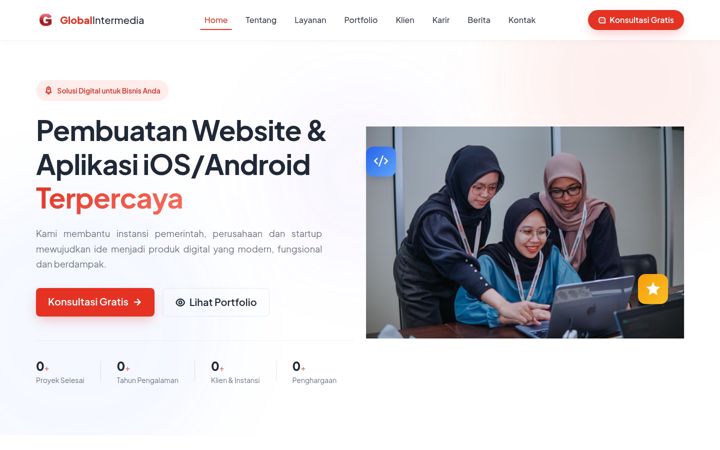 Screenshot stránky gi.co.id