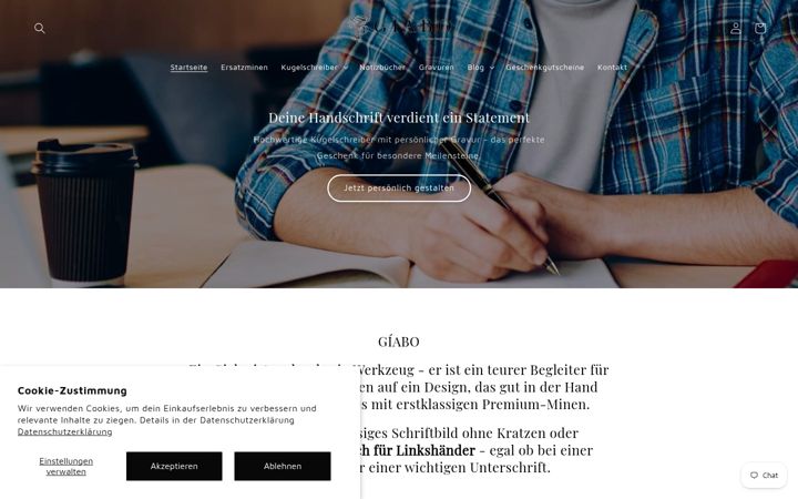 Screenshot of giabo.de