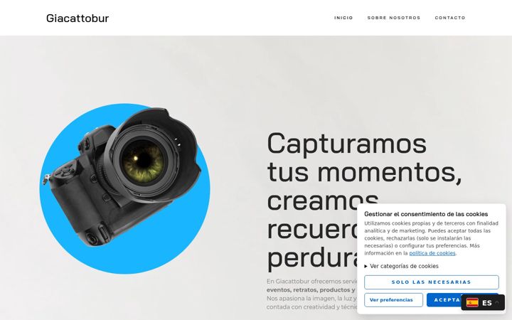 Screenshot of giacattobur.com