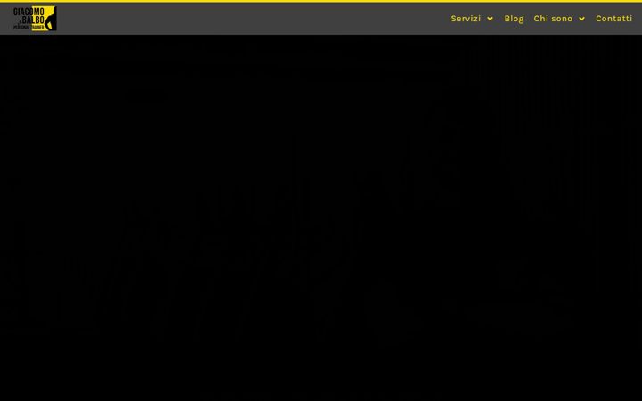 Screenshot di giacomobalbo.it