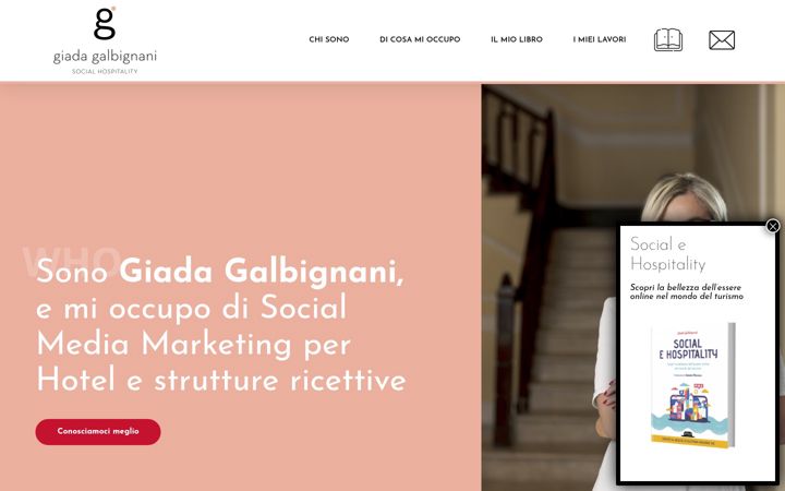 Screenshot of giadagalbignani.it