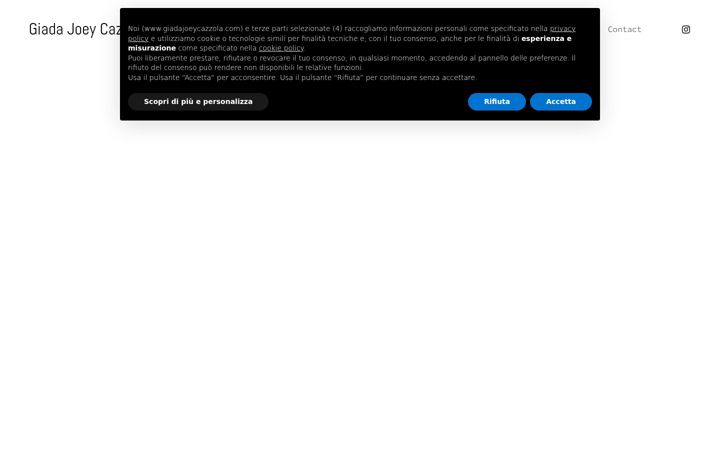 Screenshot of giadajoeycazzola.com