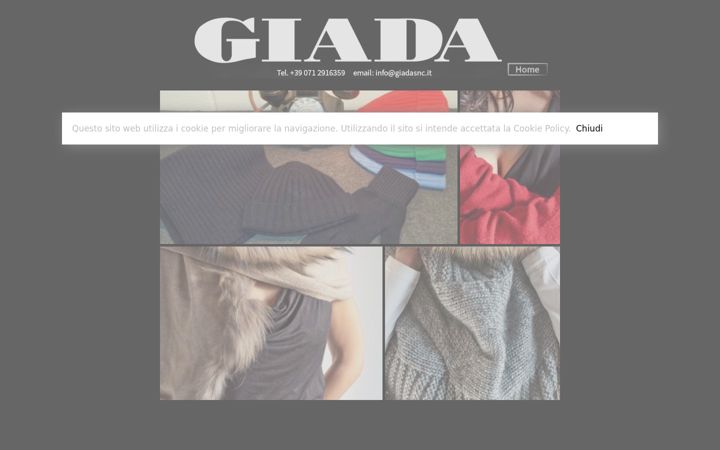 Screenshot of giadasnc.it