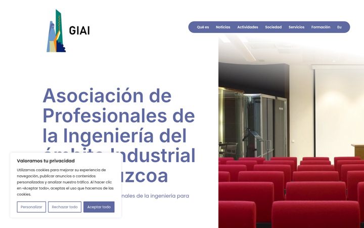 Screenshot of giai.eus