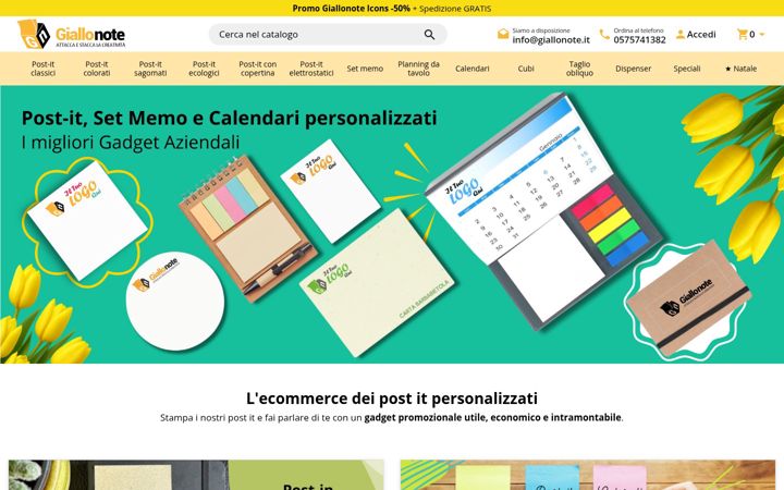 Screenshot of giallonote.it