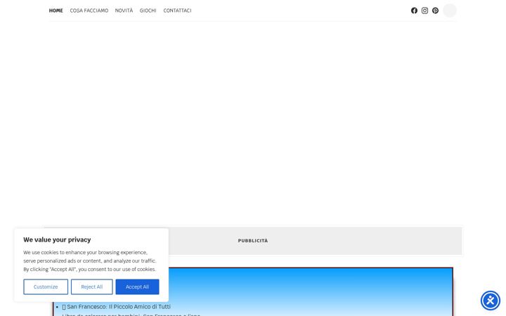 Screenshot of gianbook.altervista.org