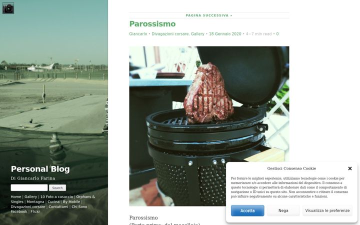 Screenshot of giancarlofarina.com