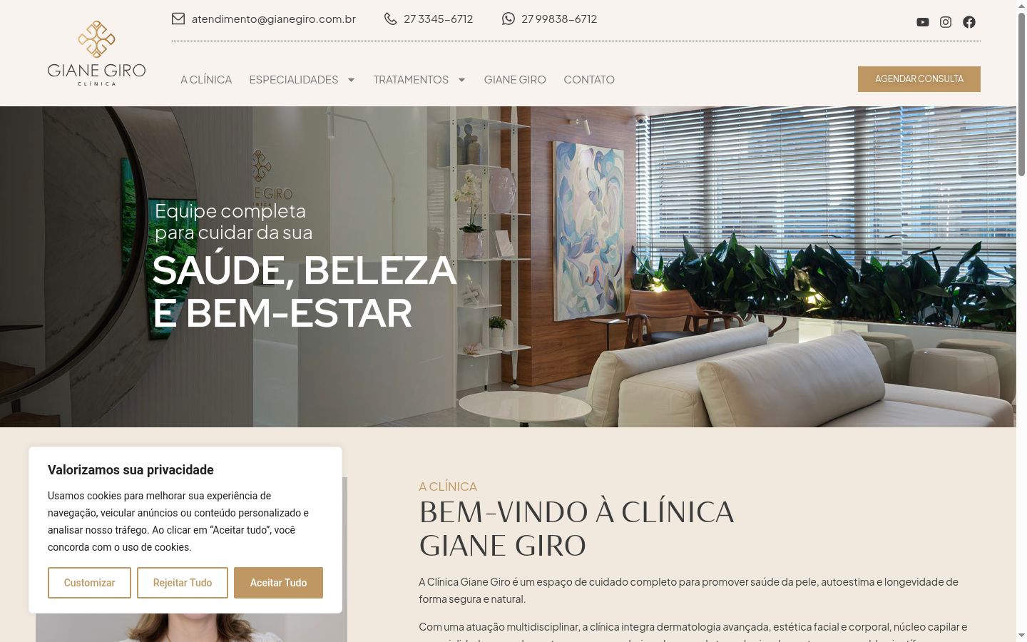 Screenshot tal-banner tal-kunsens muri qabel kwalunkwe interazzjoni