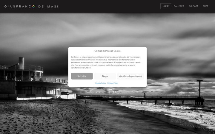 Screenshot of gianfrancodemasi.com
