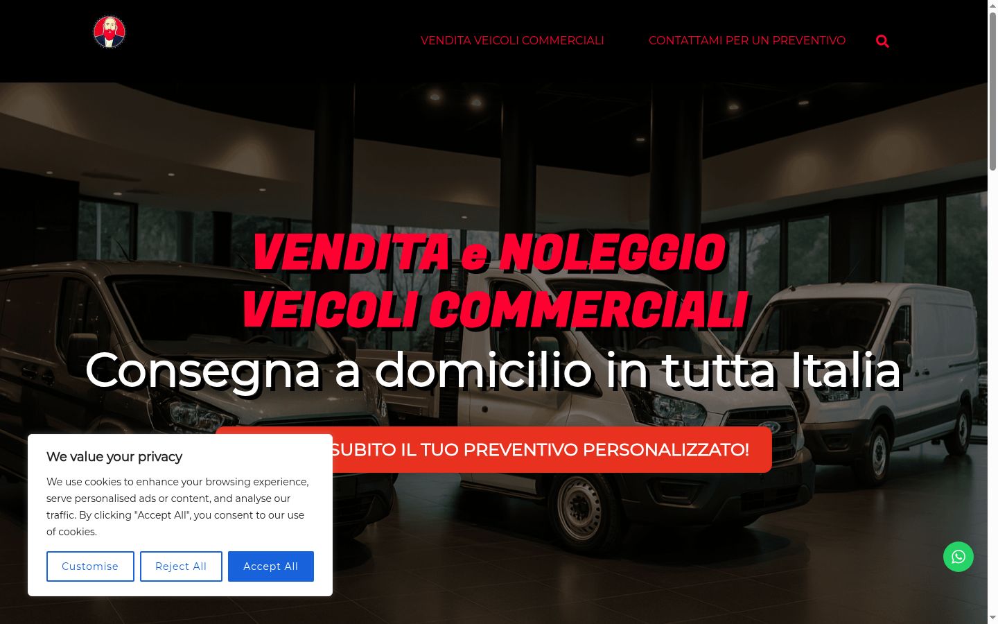Sutikimo reklamjuostės, rodytos prieš bet kokią sąveiką, ekrano kopija